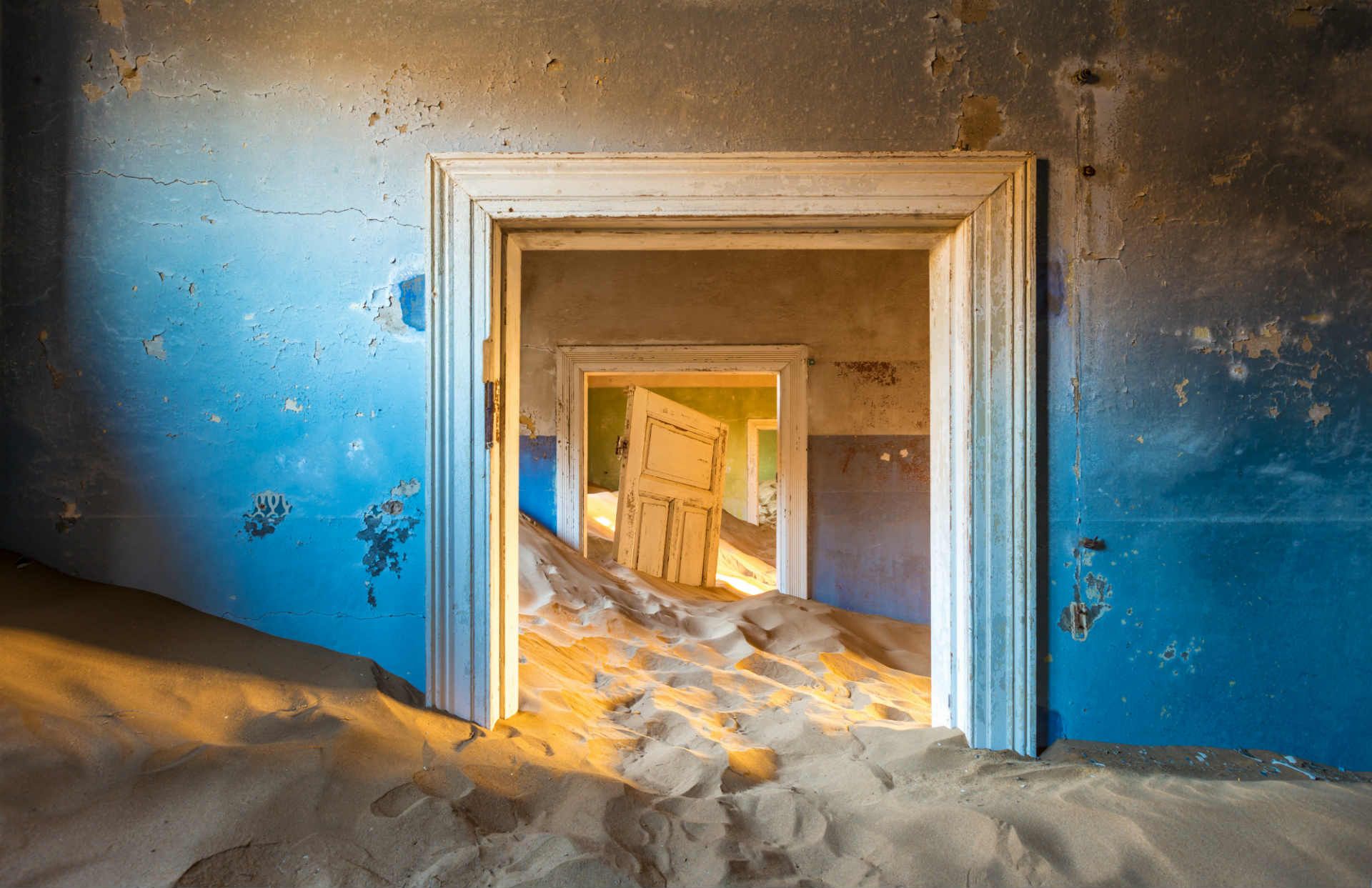 Kolmanskop ghost town, Namib desert, Namibia