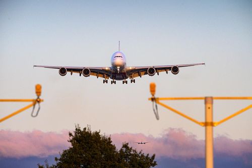 Airbus A380 landing at Heathrow Airport © Shutterstock