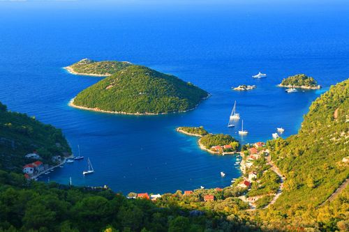 Island Mljet, Prozurska luka, Croatia