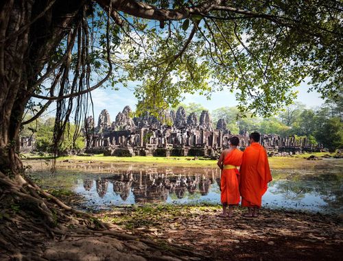 Angkor Wat monk