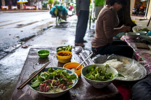 Street food in Vietnam