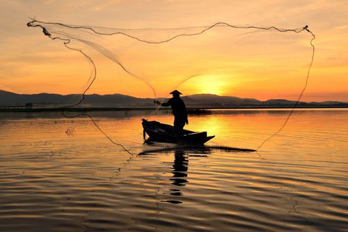 Vietnamese fisherman