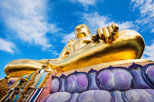 Buddha statue at Golden Triangle, Chiang Rai