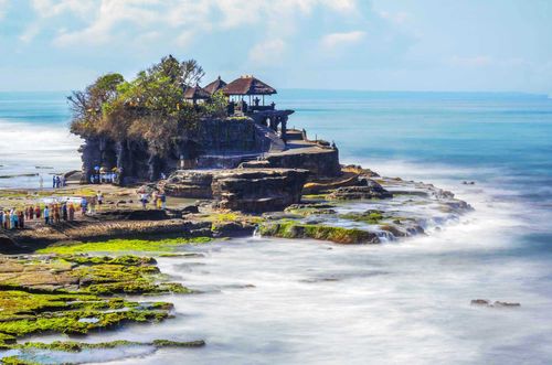 The temple "Tanah Lot" on the island of Bali