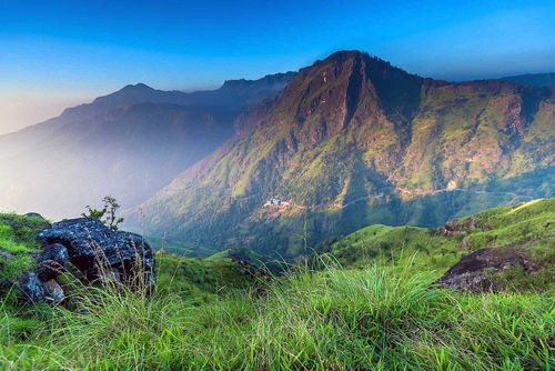 eautiful landscape in Little Adams's peak, Ella, Srilanka