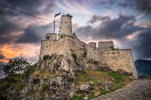 Fortress of Klis Croatia, Game of Thrones location. Photo: Shutterstock