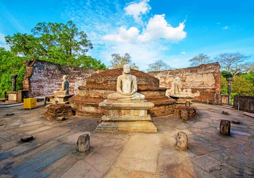 Polonnaruwa Is The second most ancient of Sri Lankas kingdoms. Photo: Shutterstock