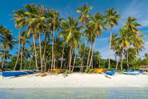 Paliton beach in Siquijor Island Philippines 